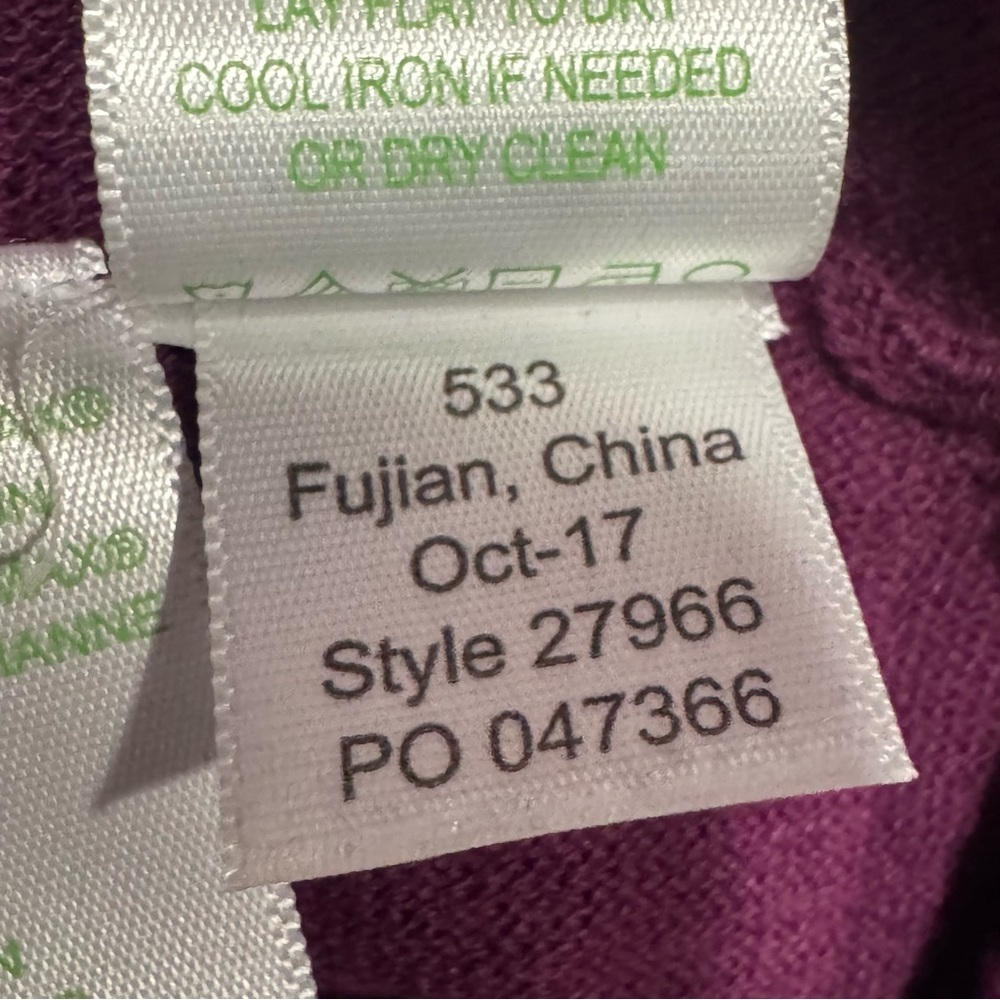 Lilly Pulitzer Elba Sweater in Shiraz Sz M - Picture 10 of 12